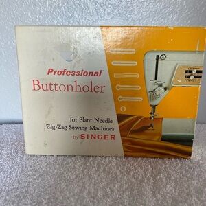 Singer Professional Buttonholer for Slant Needle Zig-Zag Sewing Machines